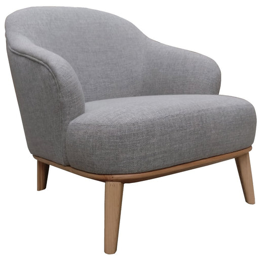 Judy Chair - Solid Oak Legs - Dark Stain-abc