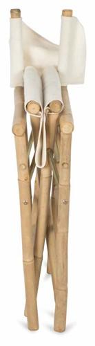 Bamboo Directors Chair with Canvas-abc