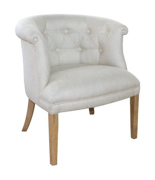 Luna Chair - Natural Linen-abc