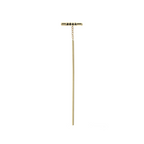 PAVÉ LINEA THREADER, BLACK DIAMOND-abc