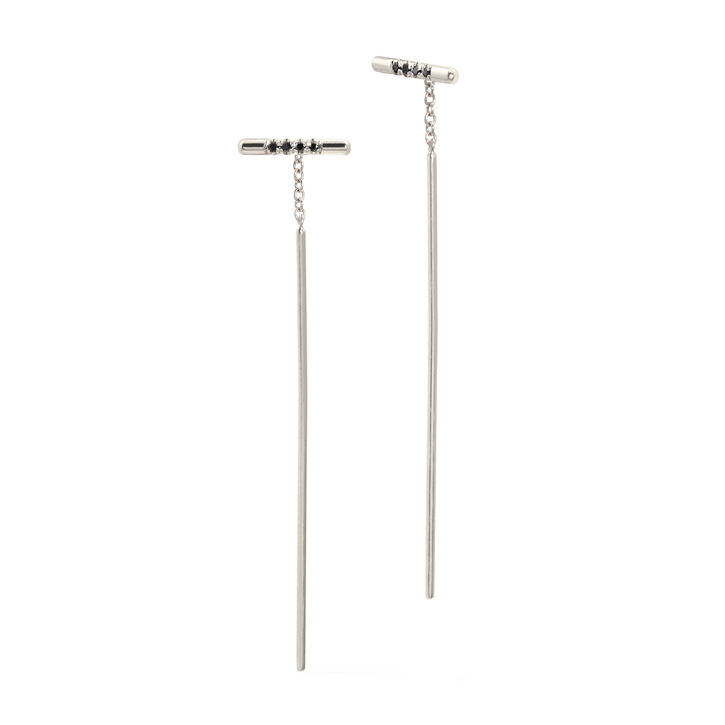 PAVÉ LINEA THREADER, BLACK DIAMOND-abc