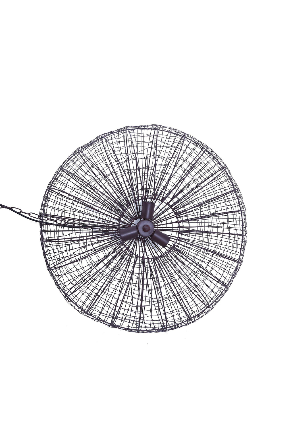 Lobster - Antique Copper - Wire Weave Ellipse Pendant Light-abc
