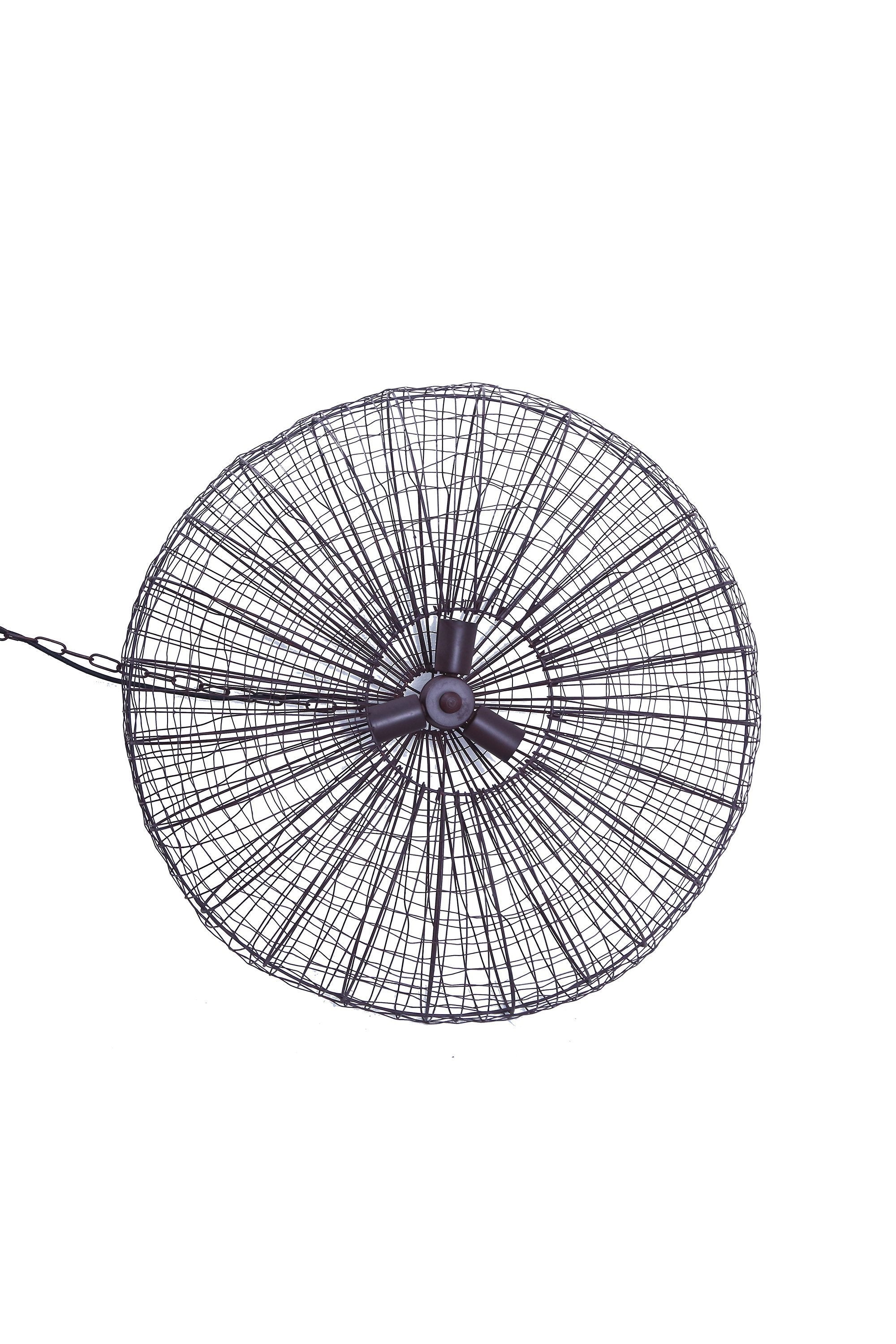 Lobster - Antique Copper - Wire Weave Ellipse Pendant Light-abc