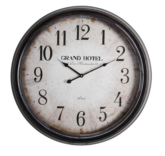 Grand Hotel Paris Wall Clock - Iron-abc