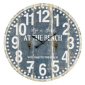 60cm Decor Wall Clock Wood Stripe-abc