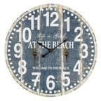 60cm Decor Wall Clock Wood Stripe-abc