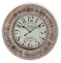 Large Wooden Wall Clock-abc