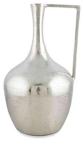 Aluminium Long Neck Vase with Handle Large-abc