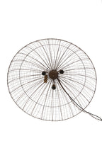 Cray Dome - Antique Copper - Wire Weave Dome Pendant Light-abc