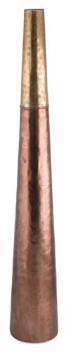 Aluminium Welding Round Tall Tapering Vase Large-abc