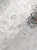 Aluminium Milti Hammer Round Bottle Vase Small-abc