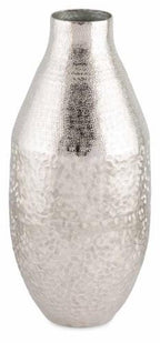 Aluminium Milti Hammer Round Bottle Vase Large-abc