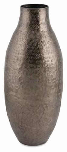 Aluminium Milti Hammer Round Bottle Vase Small-abc