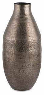 Aluminium Milti Hammer Round Bottle Vase Small-abc