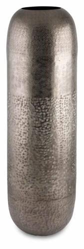 Aluminium Multi Hammer Tall Oblong Vase Large-abc
