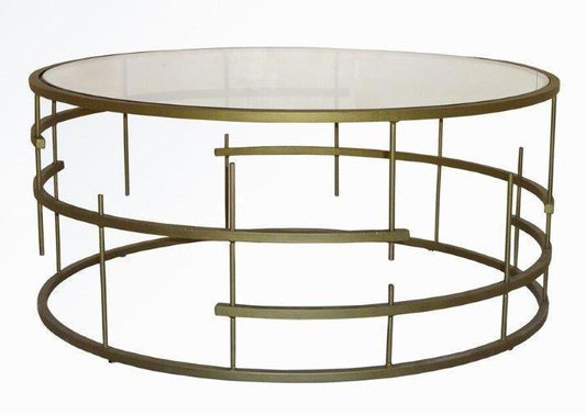 MUNICH COFFEE TABLE ANTIQUE GOLD-abc