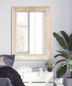 Marley Mirror Brushed Wood 108cm-abc