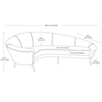 Monroe Sofa - Burgundy-abc