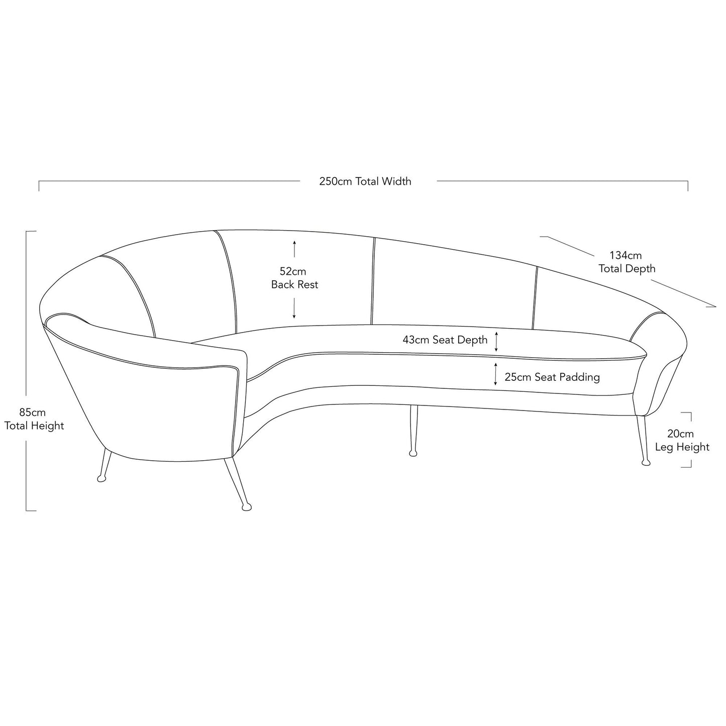 Monroe Sofa - Rose Water-abc