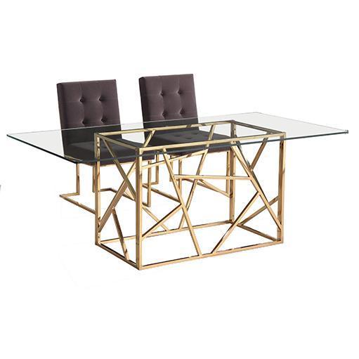 Zig Zag Dining Table-abc