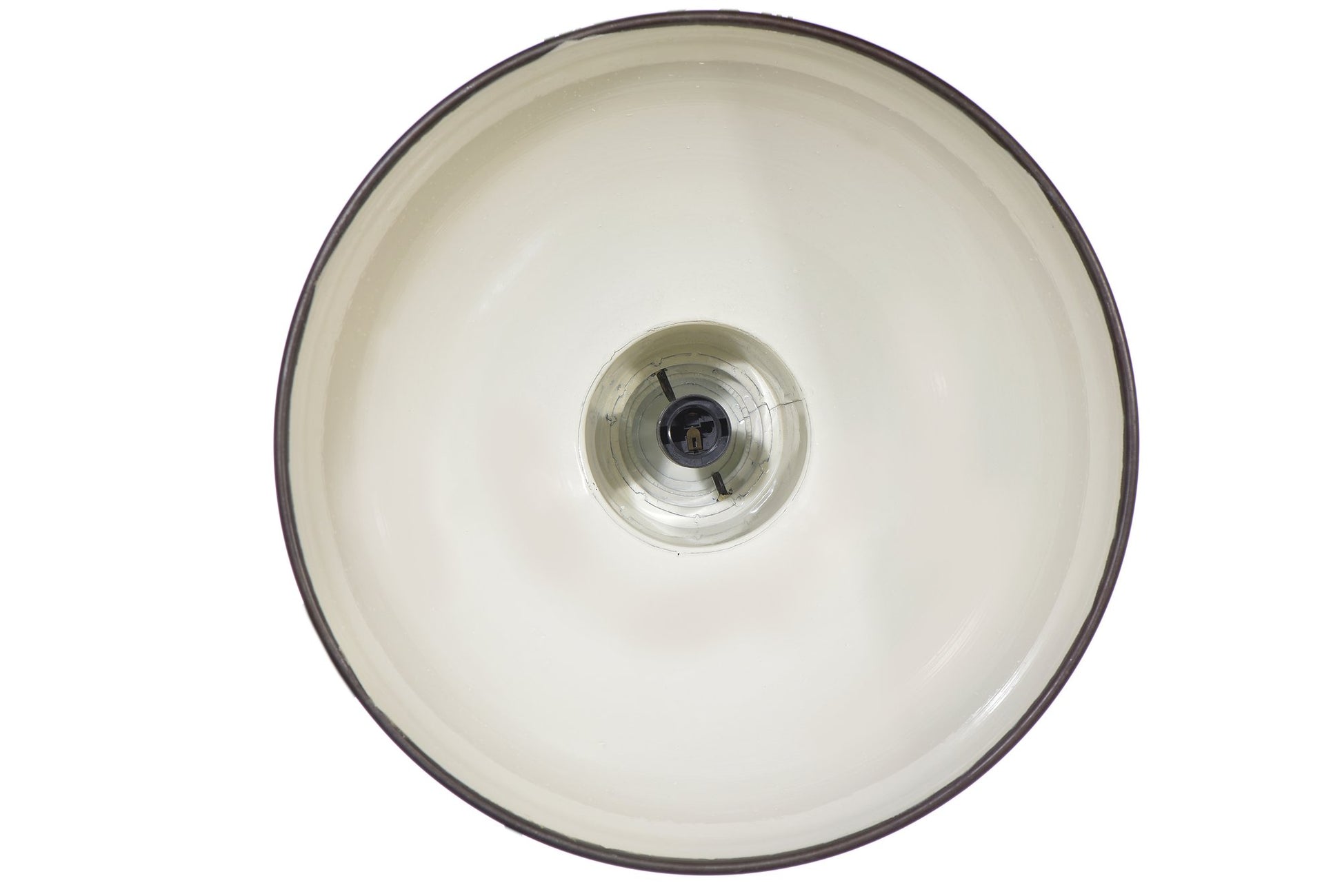 Napier - Old White - Iron Dome Pendant Light-abc