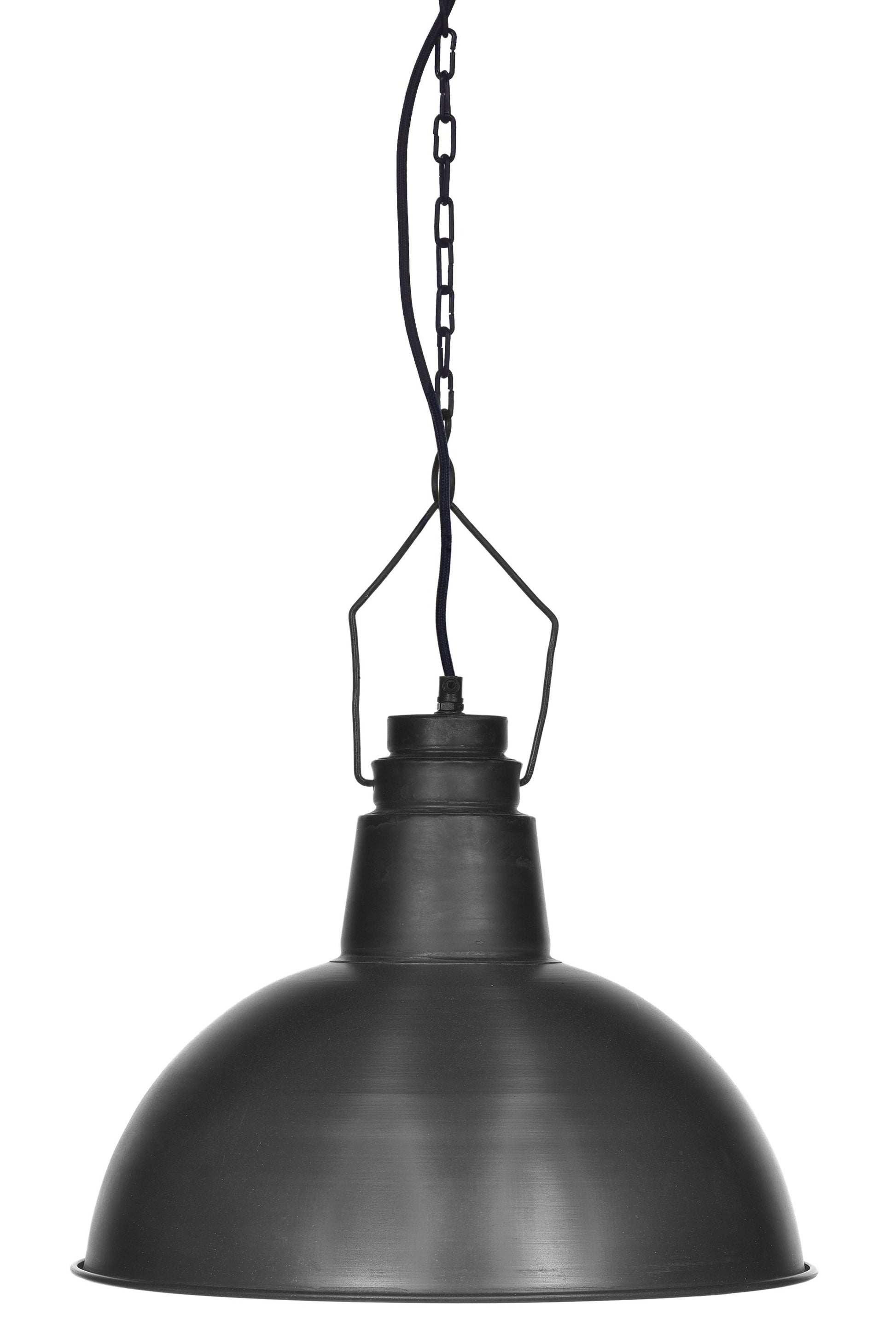 Napier - Raw - Iron Dome Pendant Light-abc