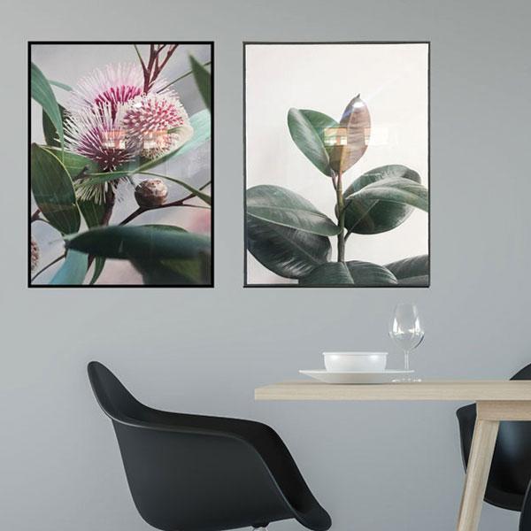 Native Blooms Framed Canvas Set of 6-abc