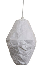 Nimbus - White - Tall Oval Cloud Paper Pendant Light-abc