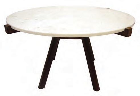 Oliver Side Table - Marble-abc