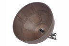 P51 Medium - Antique Copper - Iron Riveted Dome Pendant Light-abc