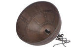 P51 Small - Antique Copper - Iron Riveted Dome Pendant Light-abc