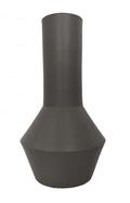 Zulu Vase Large Black-abc