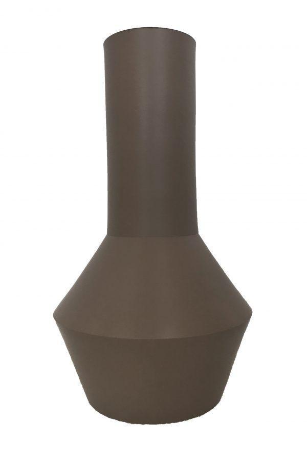 Zulu Vase Large Cocoa-abc