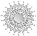 Peacock Wall Mirror-abc