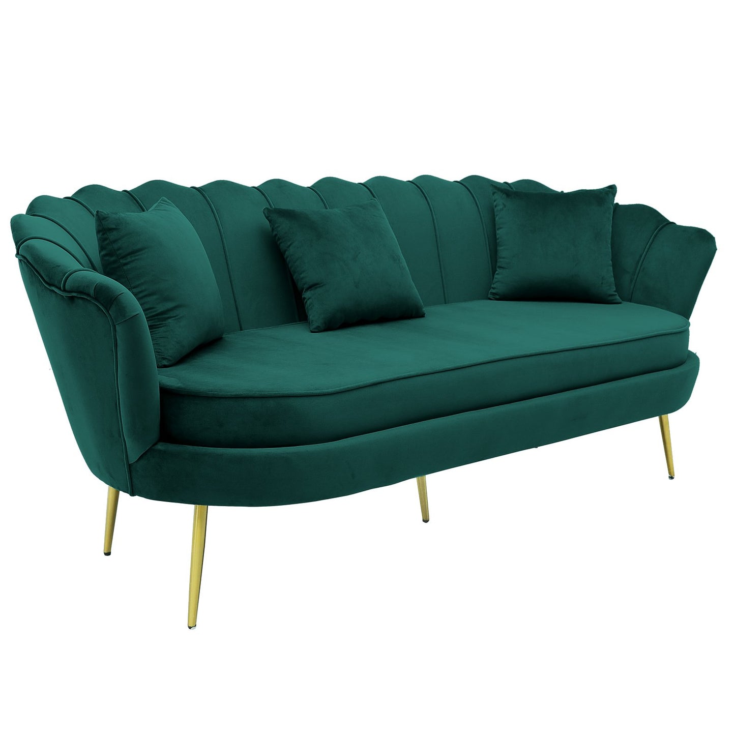 Murcia 2 Seater Sofa - Emerald-abc