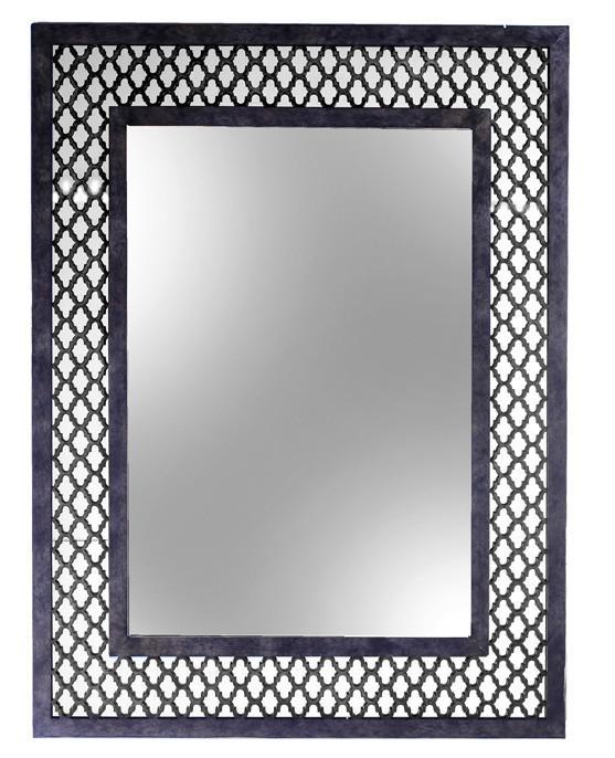QUADREFOIL MIRROR - Dark Bronze-abc
