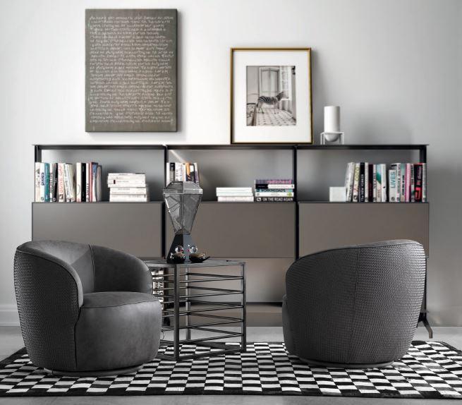 Mascarello Chair - Grey-abc