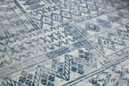 Rug Matrix Aztec 80/20 Viscose Acrylic Chenille-abc