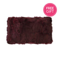 Rabbit Fur Lumbar Cushion - Shiraz-abc