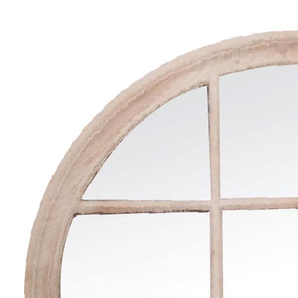 Reginald Mirror Brushed Wood-abc