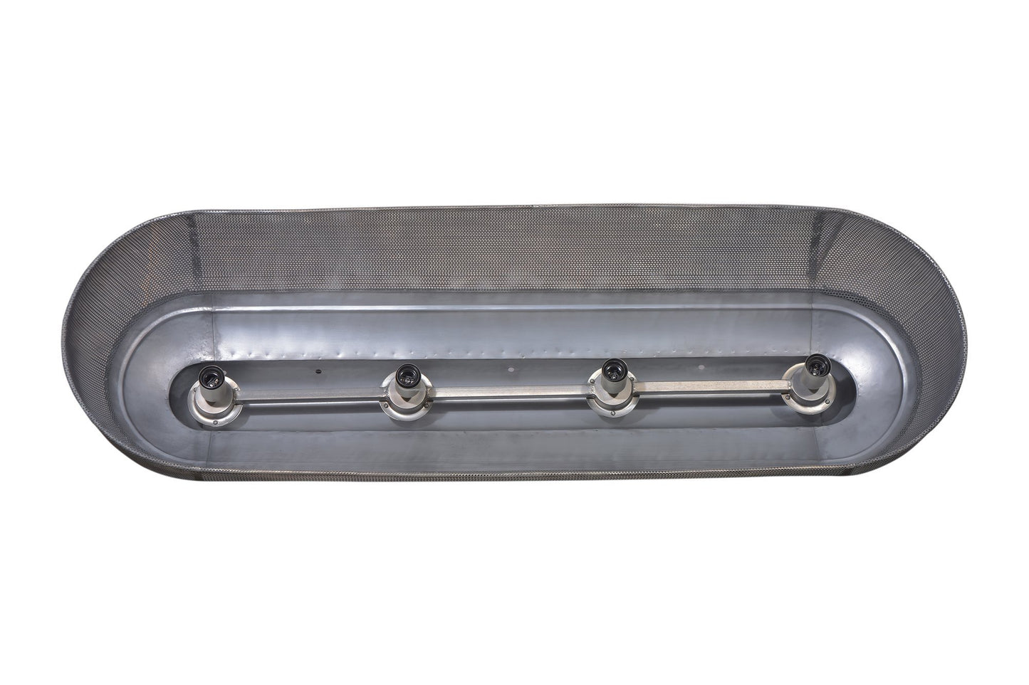 Riva Extra Long - Zinc - Perforated Iron Elongated Pendant Light-abc