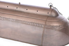 Riva Long - Antique Copper - Perforated Iron Elongated Pendant Light-abc