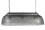 Riva Long - Zinc - Perforated Iron Elongated Pendant Light-abc