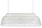 Riva Long - Matt White - Perforated Iron Elongated Pendant Light-abc