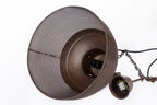 Riva Small - Antique Copper - Perforated Iron Dome Pendant Light-abc