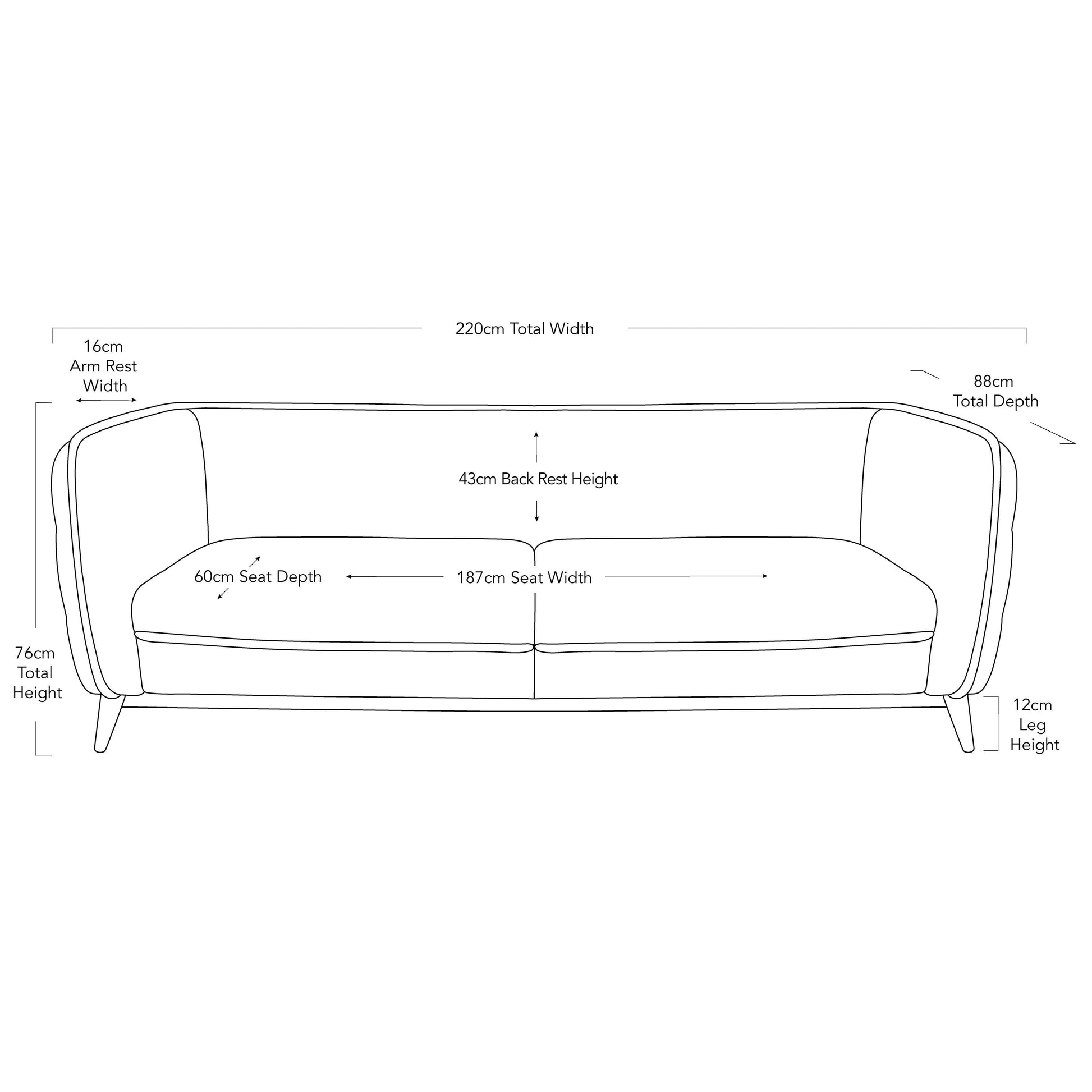 Riva Sofa - Quartz-abc