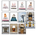 Rodeo Drive Set of 12 Framed Canvas Art Prints-abc