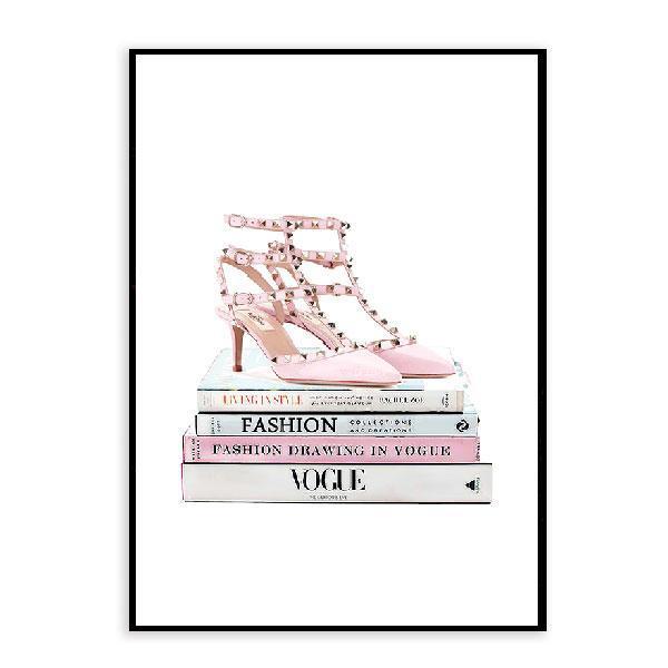 Rodeo Drive Set of 12 Framed Canvas Art Prints-abc