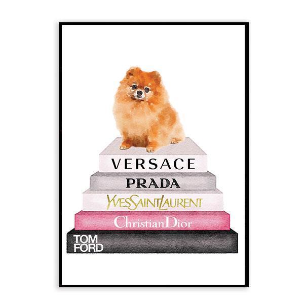 Rodeo Drive Set of 12 Framed Canvas Art Prints-abc