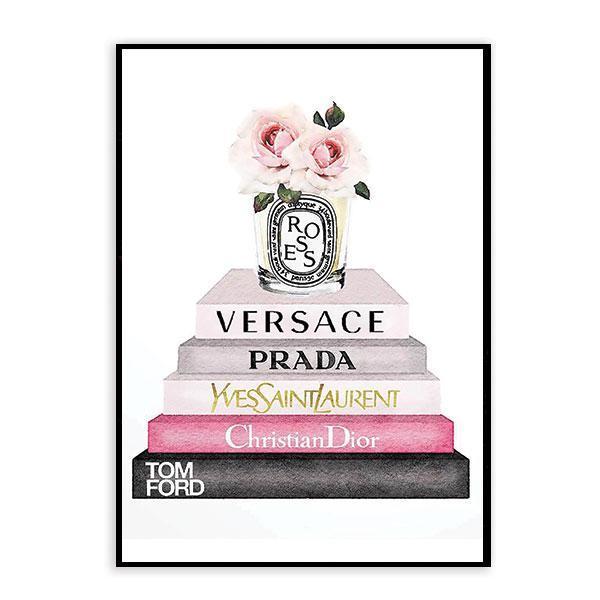 Rodeo Drive Set of 12 Framed Canvas Art Prints-abc